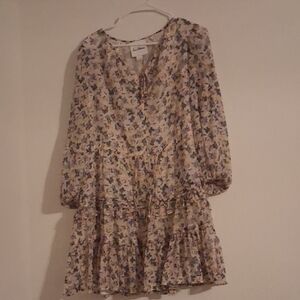 Gorgeous SAM EDELMAN floral Dress Sz M